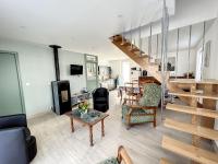 Maison rénovée 3 chambres, proche mer, jardinet équipé, centre-ville - FR-1-361-464 - B&B Jullouville