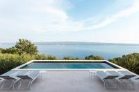 Luxury Villa Ovation heated pool sea view - B&B Jesenice