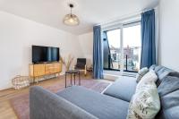 Espresso Duplex app aan zee met terras & parking - B&B De Haan