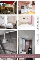 B&B Lourdes - Escapade à Lourdes dans beau T2 avec terrasse - Proche Gare et Centre ville - Bed and Breakfast Lourdes