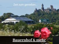 Kleine einzigartige Ferienwohnung auf dem Bauernhof, direkt in der Natur mit Blick auf Schloss Braunfels - B&B Braunfels