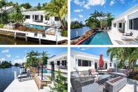 B&B Fort Lauderdale - VILLA ST-BARTH Waterfront w htd pool by VIAC - Bed and Breakfast Fort Lauderdale