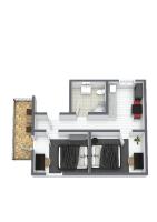 Three-Bedroom Apartment