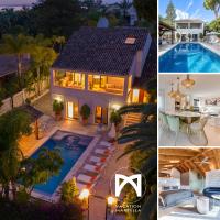 Vacation Marbella I Villa La Cabane, Prestige, Heated Pool, 300m to the Beach - B&B