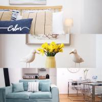 B&B Cardiff - Penarth Stunning Seaside Apartment, Pets welcome, Free wifi and Parking, Sleeps 8! - Bed and Breakfast Cardiff