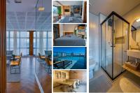Studio 250mts da PRAIA I Piscina com VISTA PANORÂMICA em ROOFTOP I ACADEMIA I HOME OFFICE I WiFi 100Mbps - B&B