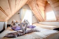 Driepersoonskamer met Uitzicht op de Bergen