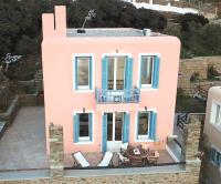 Sea & Sunset Balcony -Island House by Hostandros - B&B
