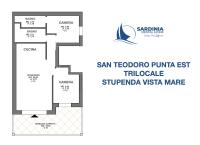 Punta Est - Trilo SUGHERO Pool & Sea View - B&B Capo Coda Cavallo
