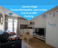 B&B Carnon-Plage - Rêves de Mer Carnon Plage Parking privé - Bed and Breakfast Carnon-Plage