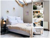 B&B Fulda - City oasis Fulda with flair - Jacuzzi, balkony, 2 Parking, big groups - Bed and Breakfast Fulda