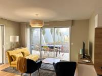Appartement centre avec jardin-400m plage - Ferienwohnung