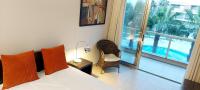 Appartement met Uitzicht op het Zwembad