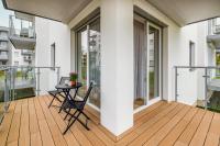 Beautiful Apartment with Balcony and Parking by Noclegi Renters - B&B