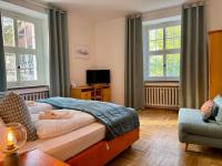 Deluxe Doppelzimmer mit Blick auf das Schloss