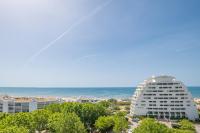 Vue mer grandiose la Grande Motte au Lady Blue Terrasse plein ciel Parking Privé - B&B