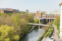 PRIME - 2 Zimmer Wohnung direkt am Fluss - Ferienwohnung Leipzig