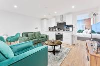 Modern 1 Bed Apartment in Burton-on-Trent - B&B