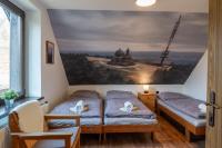 Dreibettzimmer mit eigenem Bad