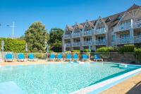 Penfret - Appt avec piscine, vue mer, plage à 50m - B&B Bénodet