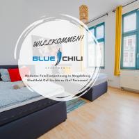 B&B Magdebourg - Blue Chili 05 - Charmante 2-Zimmer Albauwohnung - 5 Pax - WIFI-Netflix - Bed and Breakfast Magdebourg