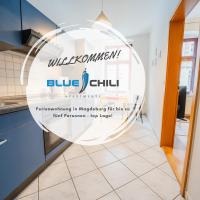 B&B Magdeburg - Blue Chili 08 - Magdeburg 2-Zimmer Altbau, Wi-Fi, 5 Pax - Bed and Breakfast Magdeburg