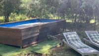 Chalet avec piscine privée dans la forêt - B&B