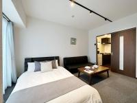 B&B Hiroshima - bHOTEL Nagomi - Cozy 1BR Apartment with Balcony for 3Ppl - Bed and Breakfast Hiroshima