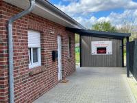"Golden Delicious" Meppen Ebenerdig 84 qm Carport Terrasse Neubau Free WIFI 2 Schlafzimmer bis 4 Personen Einbauküche - Ferienwohnung Meppen