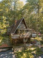 B&B Harveys Lake - Escape in our Rain-Forest A-Frame Cabin-Retreat 1hour from The Pononos - Bed and Breakfast Harveys Lake