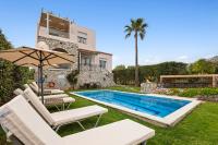 Sea view villa Stelios with Private pool Near the beach - B&B