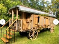 Entspannung im Zirkuswagen: außergewöhnliche und liebevoll eingerichtete Glamping-Unterkunft im Grünen - Ferienwohnung Geigant