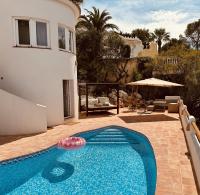 Ibiza Dream Villa Denia, Seaview, Pool, BBQ, Airco, Wifi - B&B Denia