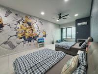 B&B Johor Bahru - Banana Minion Studio Akademik 3-4Pax - Bed and Breakfast Johor Bahru