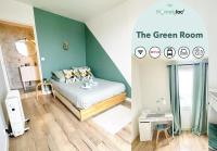 B&B Villeneuve-la-Garenne - The Green Room - Bed and Breakfast Villeneuve-la-Garenne
