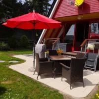 B&B Dockweiler - Eifeler Finnhaus mit Sauna - Bed and Breakfast Dockweiler