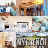 B&B Rouen - Le Canyon Rouen Centre by MyFrenchPAT Terrasse & Parking - Bed and Breakfast Rouen