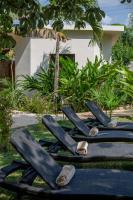 Deluxe Bungalow mit Gartenblick