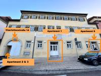 BackHome - SUITE XL - Parkhaus - Fantastische Schlosslage - SmartTV - Waschmaschine - Netflix - 90qm - 24h Checkin - Apartment 2 - B&B Ludwigsburg