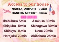 Tokyo House2 Best location in JUJO 2minutes walk to JR Jujo station - B&B Tokyo