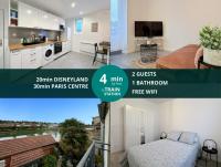 Le Cosy Lagny - Appartement Cosy avec balcon vue sur Marne - Ferienwohnung