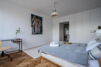 Apartment mit 2 Schlafzimmern und Stadtblick