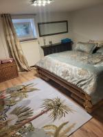 Apartment mit 2 Schlafzimmern und Gartenblick