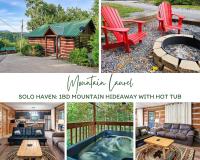 B&B Sevierville - Solo Haven 1bd Mountain Hideaway With Hot Tub - Bed and Breakfast Sevierville
