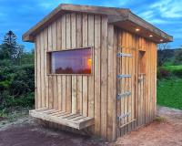 Eco-Lodge with hottub sea view Charleton Estate - B&B Elie