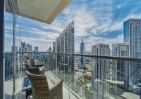Majestic Act One 2BR 42nd floor- Downtown & sea view - Bed and Breakfast Dubai