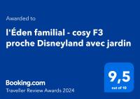 l'Éden familial - cosy T3 proche Disneyland avec jardin - Ferienwohnung