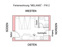 Apartamento de 1 dormitorio