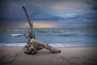 Lake Huron - 1 Bedroom, 1 Bath Lake Front Cabin (Sleeps 4) - B&B