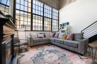 New Industrial Loft Space on River and Bike Trail - B&B